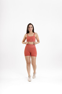 Linha Short Slim - Nude Terracota