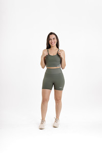 Linha Short Slim - Verde Militar