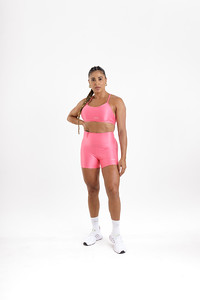Conjunto Glow  - Rosa Barbie Gold