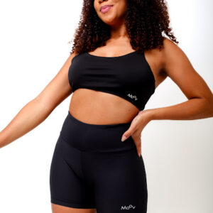 Conjunto Short Bem Basiquinha - Preto